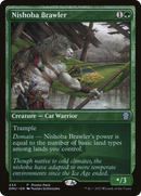Nishoba Brawler (PPDMU-434)  Foil - Dominaria United