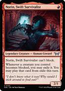 Norin, Swift Survivalist (0145) (DSK-145)  Foil - Duskmourn: House of Horror