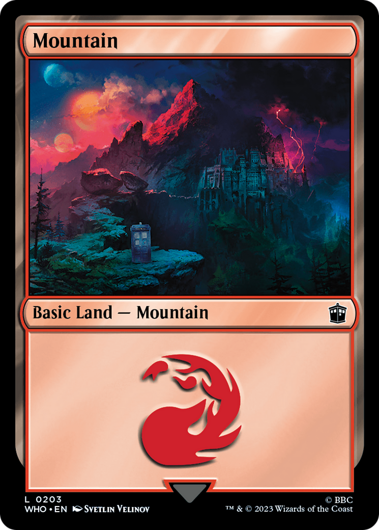 Mountain (0203) (WHO-203)  Foil - Doctor Who