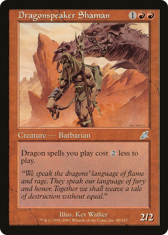 Dragonspeaker Shaman (SCG-089)  Foil - Scourge