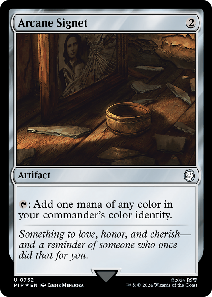 Arcane Signet (Surge Foil) (PIP-752)  Foil - Fallout