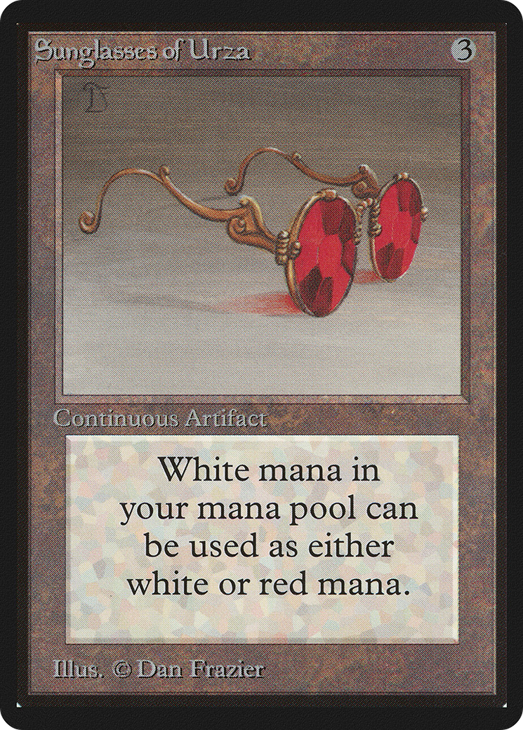 Sunglasses of Urza (LEB-)  - Limited Edition Beta