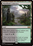 Woodland Cemetery (TDC-412) - Commander: Tarkir: Dragonstorm