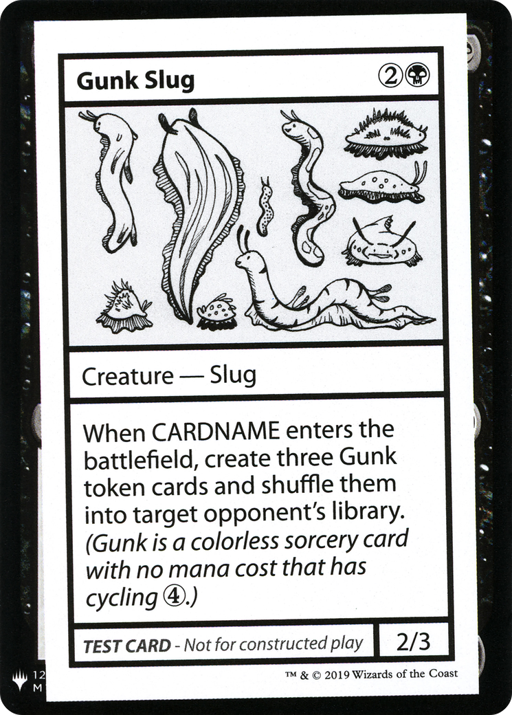 Gunk Slug [Mystery Booster Playtest Cards]