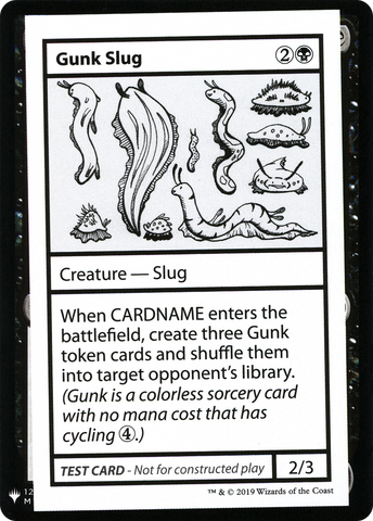 Gunk Slug [Mystery Booster Playtest Cards]