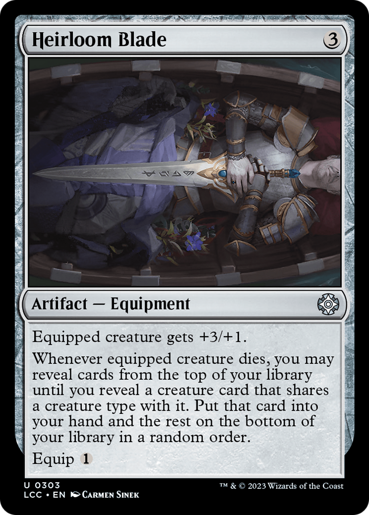 Heirloom Blade (LCC-303)  - The Lost Caverns of Ixalan Commander