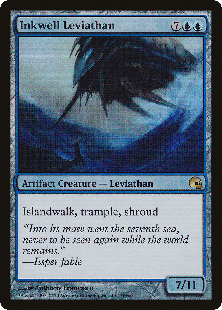 Inkwell Leviathan (GRV-010)  Foil - Premium Deck Series: Graveborn