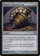 Sensei's Divining Top (CHK-268)  Foil - Champions of Kamigawa