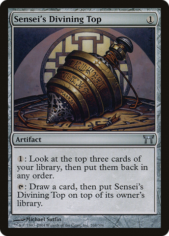 Sensei's Divining Top (CHK-268)  - Champions of Kamigawa
