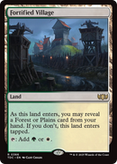 Fortified Village (TDC-366)  - Commander: Tarkir: Dragonstorm