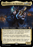 Don Andres, the Renegade (Extended Art) (LCC-028)  - The Lost Caverns of Ixalan Commander: (Extended Art)
