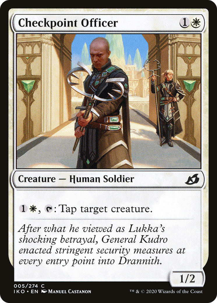 Checkpoint Officer (IKO-005)  - Ikoria: Lair of Behemoths