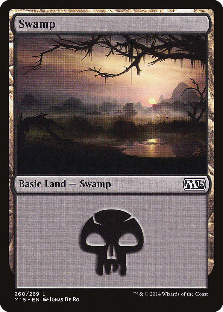 Swamp (260) (M15-260)  - Magic 2015