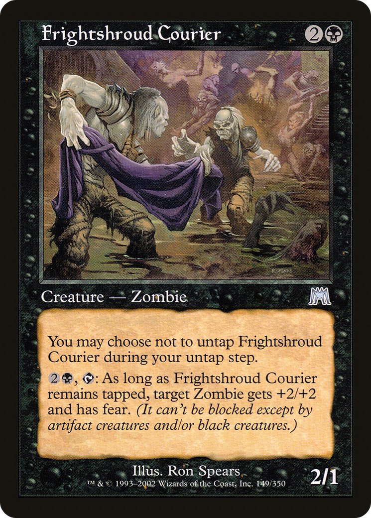 Frightshroud Courier (ONS-149)  Foil - Onslaught