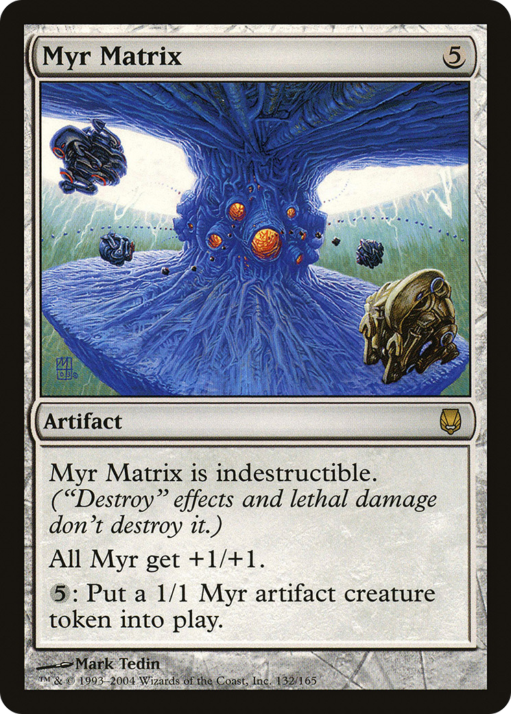 Myr Matrix (DST-132)  - Darksteel