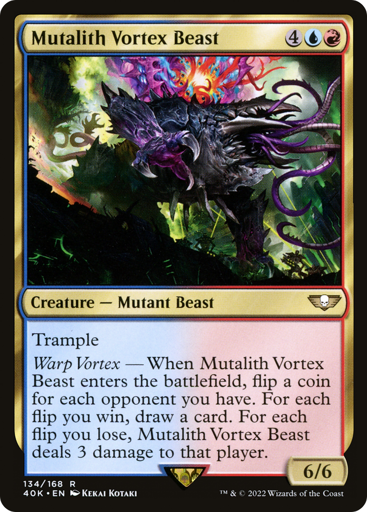Mutalith Vortex Beast (40K-134)  - Warhammer 40,000 Commander