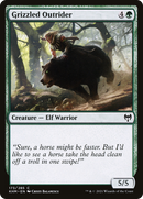 Grizzled Outrider (KHM-173)  Foil - Kaldheim