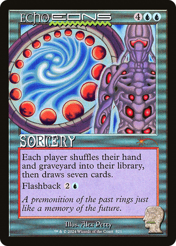 Echo of Eons (Rainbow Foil) (SLD-821)  Foil - Secret Lair Drop