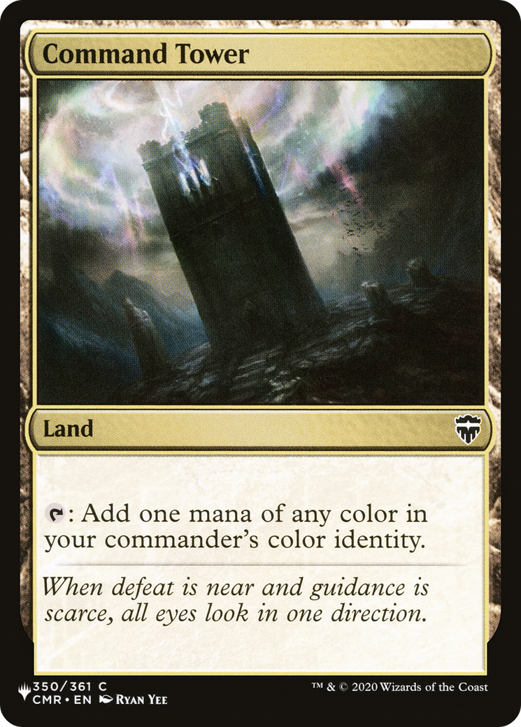 Command Tower (CMR) (LIST-350/361)  - The List
