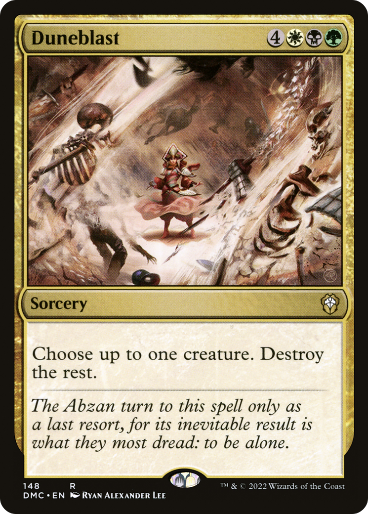 Duneblast (DMC-148)  - Dominaria United Commander