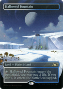 Hallowed Fountain (Borderless) (Galaxy Foil) (UNF-528)  Foil - Unfinity
