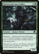 Backwoods Survivalists (EMN-150)  Foil - Eldritch Moon