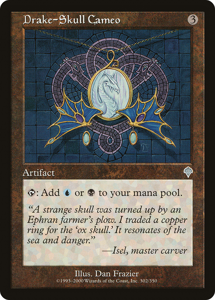 Drake-Skull Cameo (INV-302)  Foil - Invasion