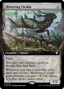 Skittering Cicada (Extended Art) (CMM-750)  - Commander Masters: (Extended Art)