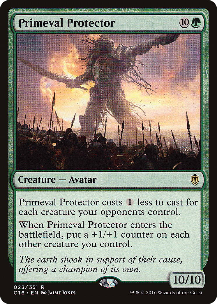 Primeval Protector (C16-023)  - Commander 2016