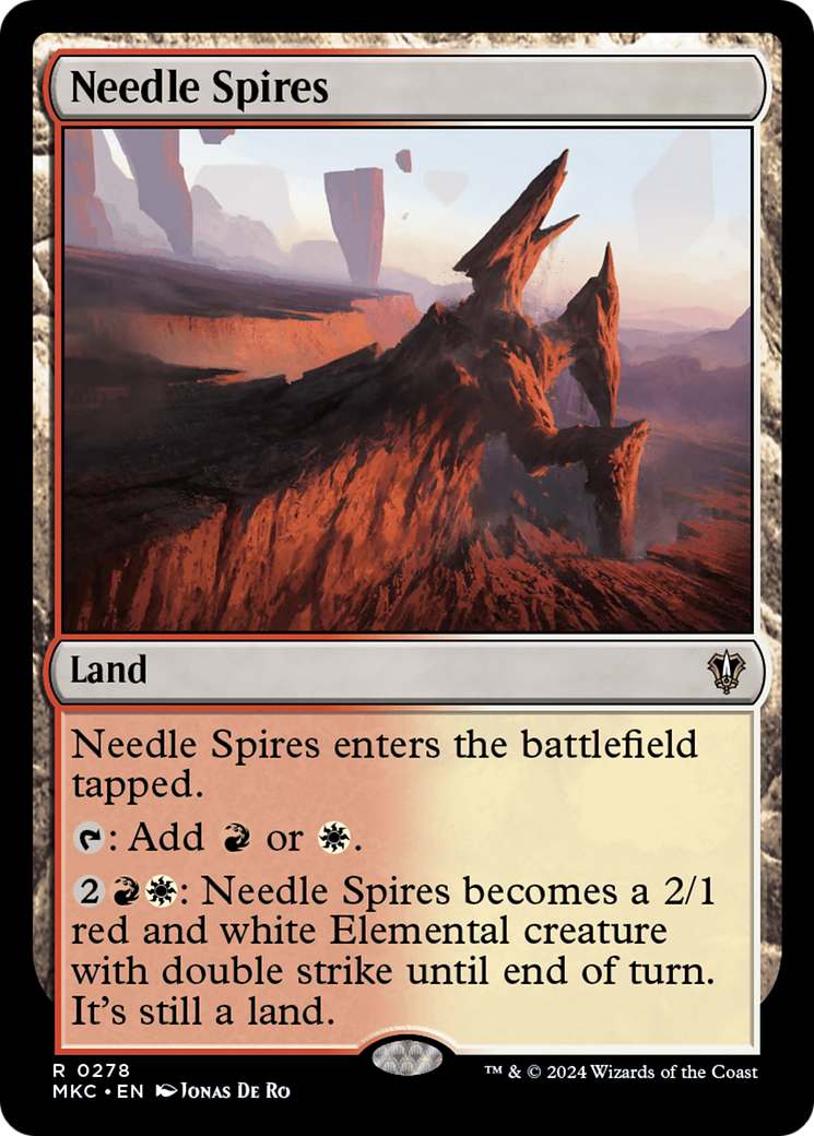 Needle Spires (MKC-278)  - Murders at Karlov Manor Commander