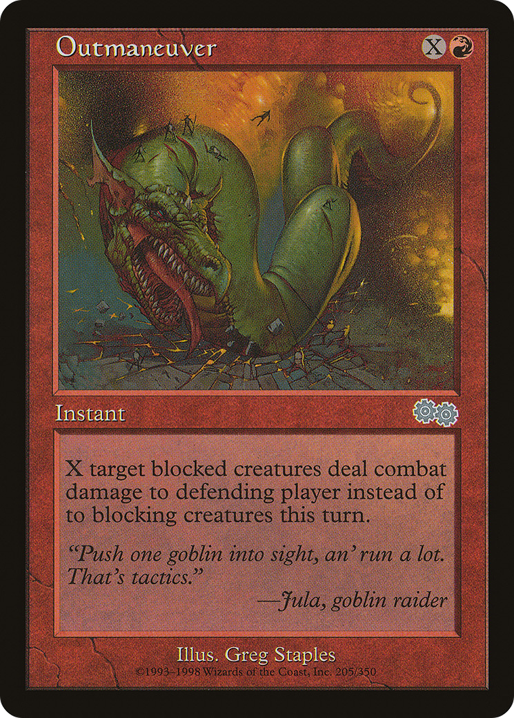 Outmaneuver (USG-205)  - Urza's Saga