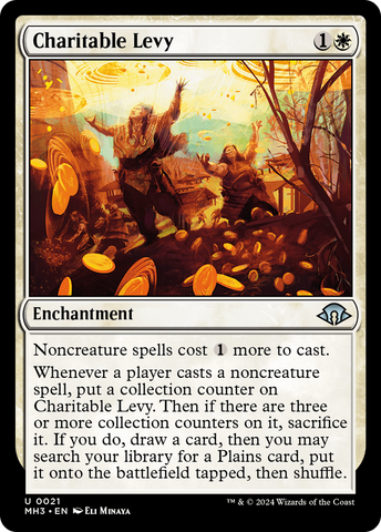 Charitable Levy (MH3-021)  Foil - Modern Horizons 3