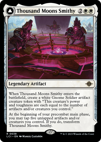 Thousand Moons Smithy (LCI-039)  - The Lost Caverns of Ixalan