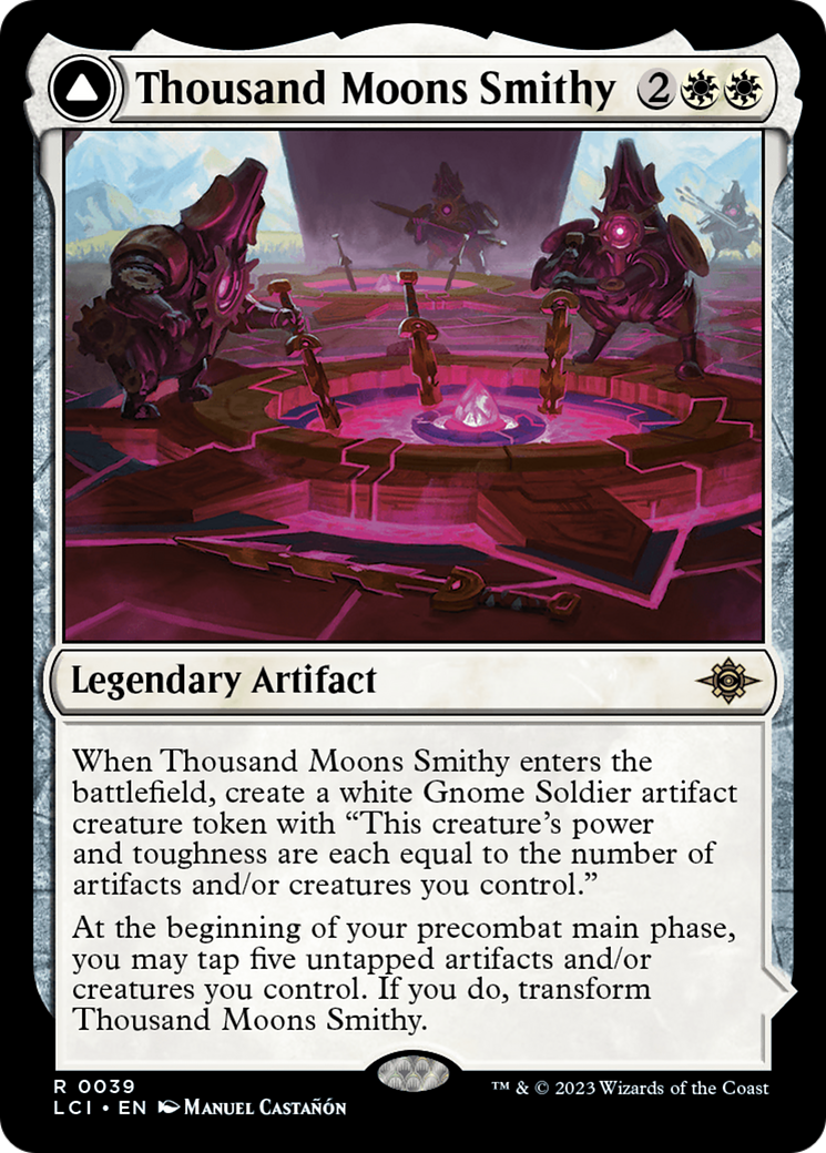 Thousand Moons Smithy (LCI-039)  - The Lost Caverns of Ixalan