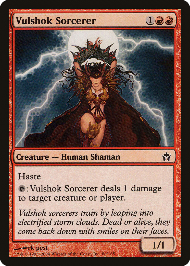 Vulshok Sorcerer (5DN-080)  - Fifth Dawn