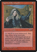 Agent of Stromgald (Woman Holding Staff) (ALL-095)  - Alliances