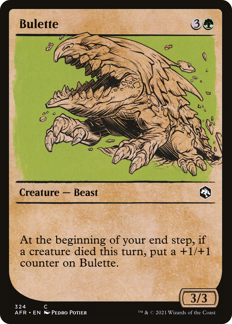 Bulette (Showcase) (AFR-324)  Foil - Adventures in the Forgotten Realms: (Showcase)