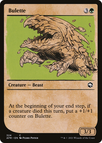 Bulette (Showcase) (AFR-324)  Foil - Adventures in the Forgotten Realms: (Showcase)