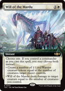 Will of the Mardu (Extended Art) (TDC-057) - Commander: Tarkir: Dragonstorm: (Extended Art)