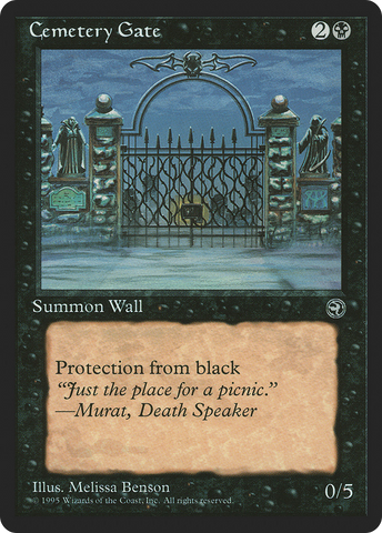 Cemetery Gate [Version 2] (HML-005)  - Homelands
