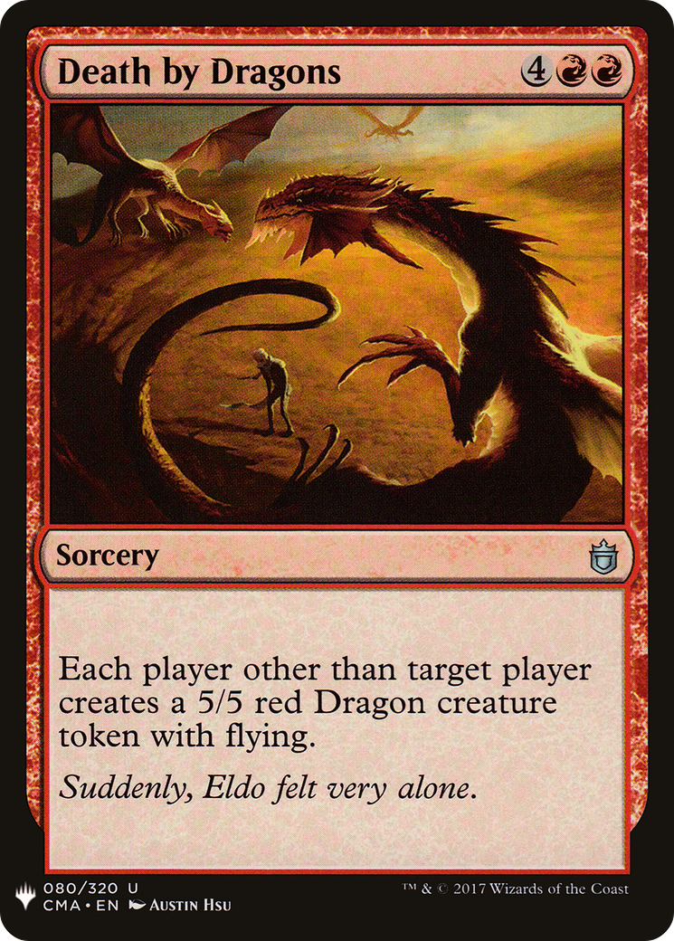 Death by Dragons (LIST-080)  - The List