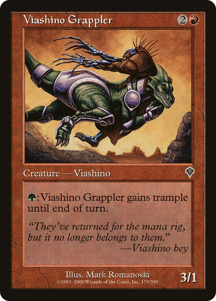 Viashino Grappler (INV-179)  Foil - Invasion
