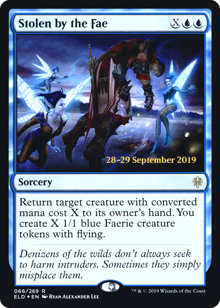 Stolen by the Fae (PRE-066)  Foil - Throne of Eldraine Promos