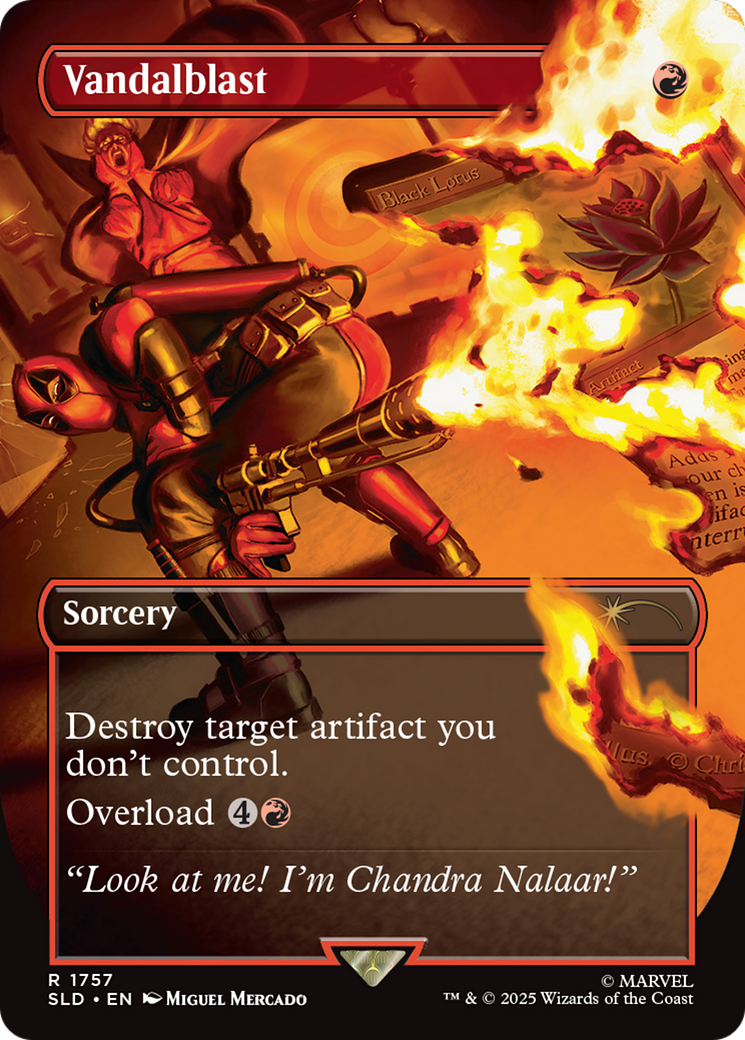 Vandalblast (1757) (SLD-1757)  - Secret Lair Drop (Borderless)