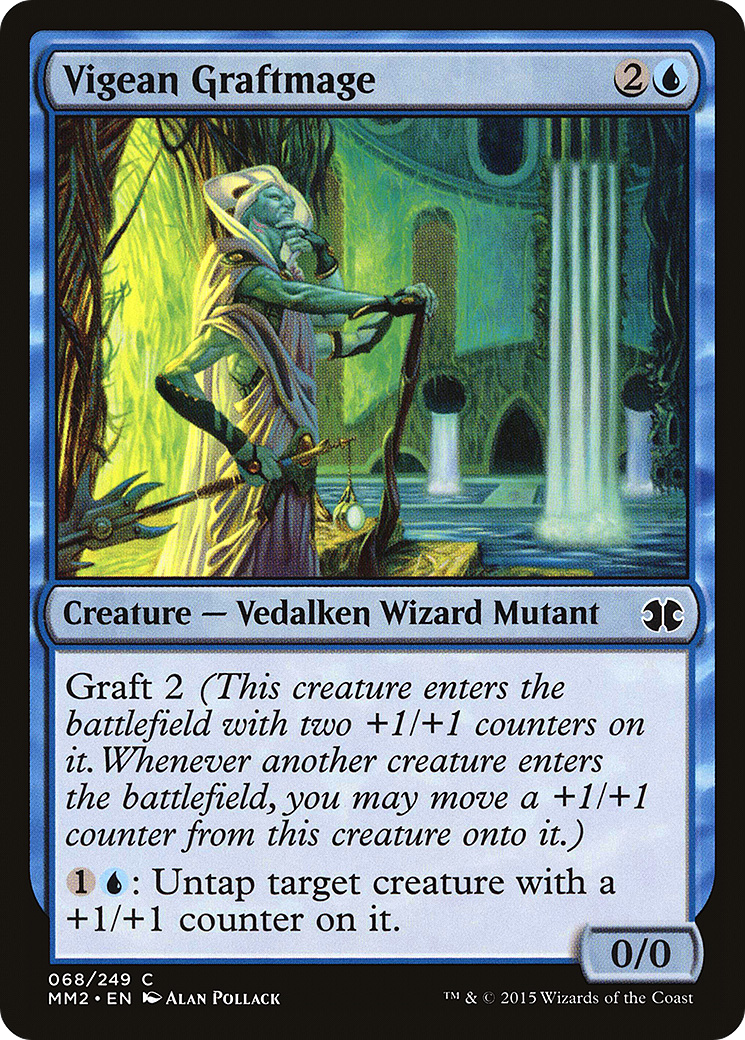 Vigean Graftmage (MM2-068)  Foil - Modern Masters 2015