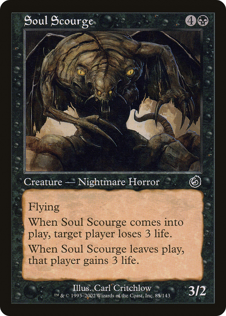 Soul Scourge (TOR-085)  Foil - Torment
