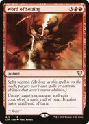 Word of Seizing (CMR-420)  - Commander Legends