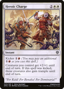Heroic Charge (DMU-020)  Foil - Dominaria United