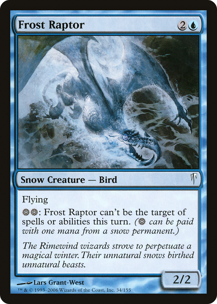 Frost Raptor (CSP-034)  - Coldsnap