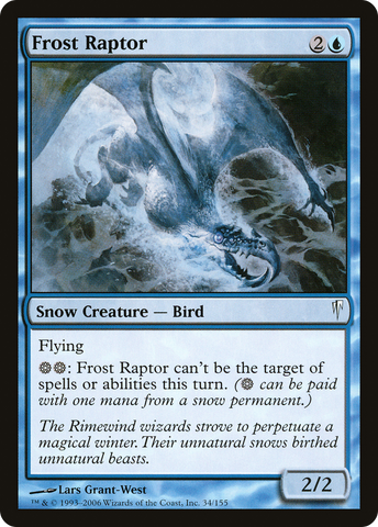 Frost Raptor (CSP-034)  Foil - Coldsnap